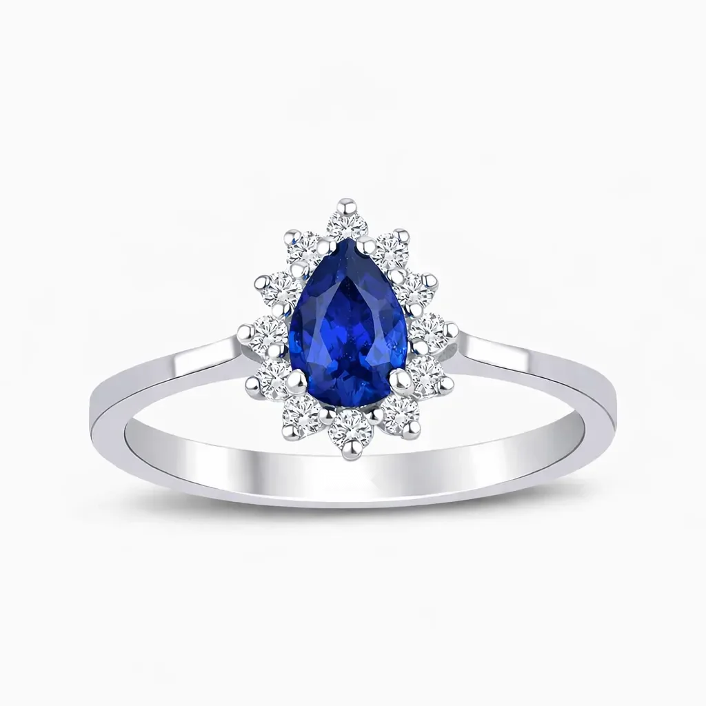0.62 ct Safir Yüzük