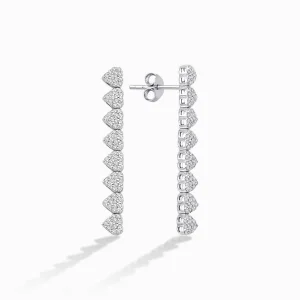0.58 ct Pırlanta Küpe