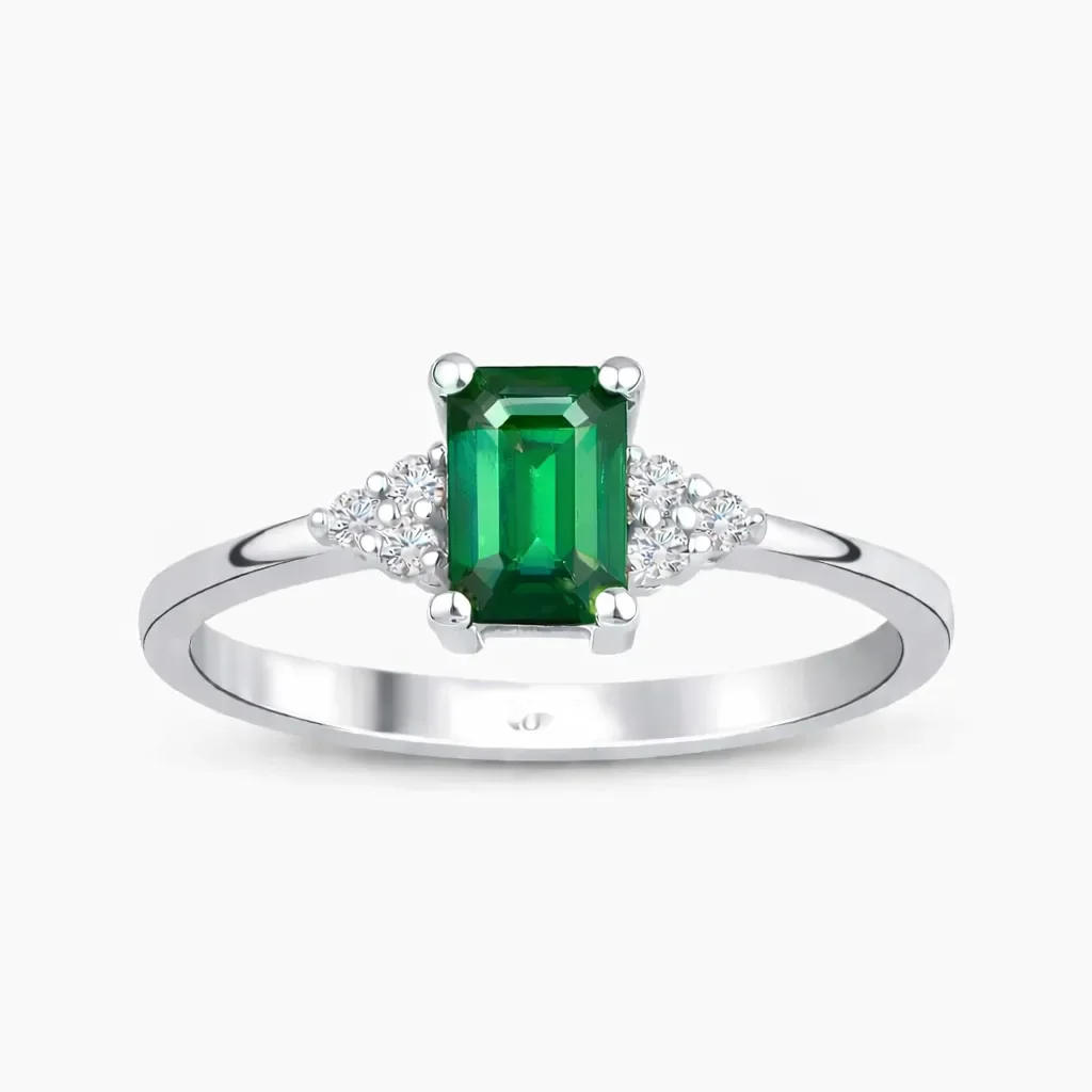 0.57 ct Zümrüt Yüzük