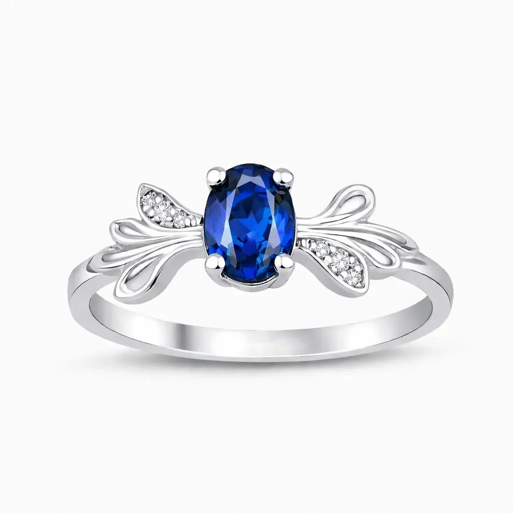 0.52 ct Safir Yüzük