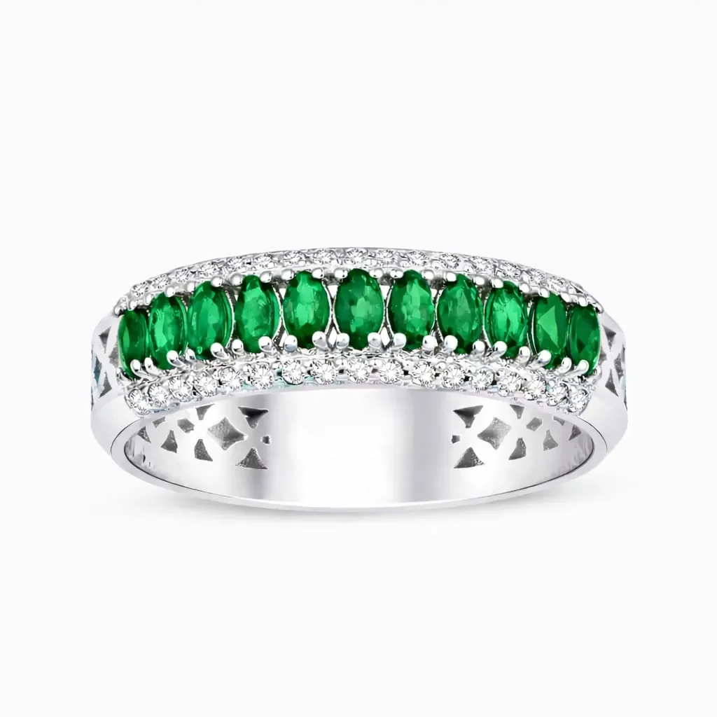 0.66 ct Emerald Ring