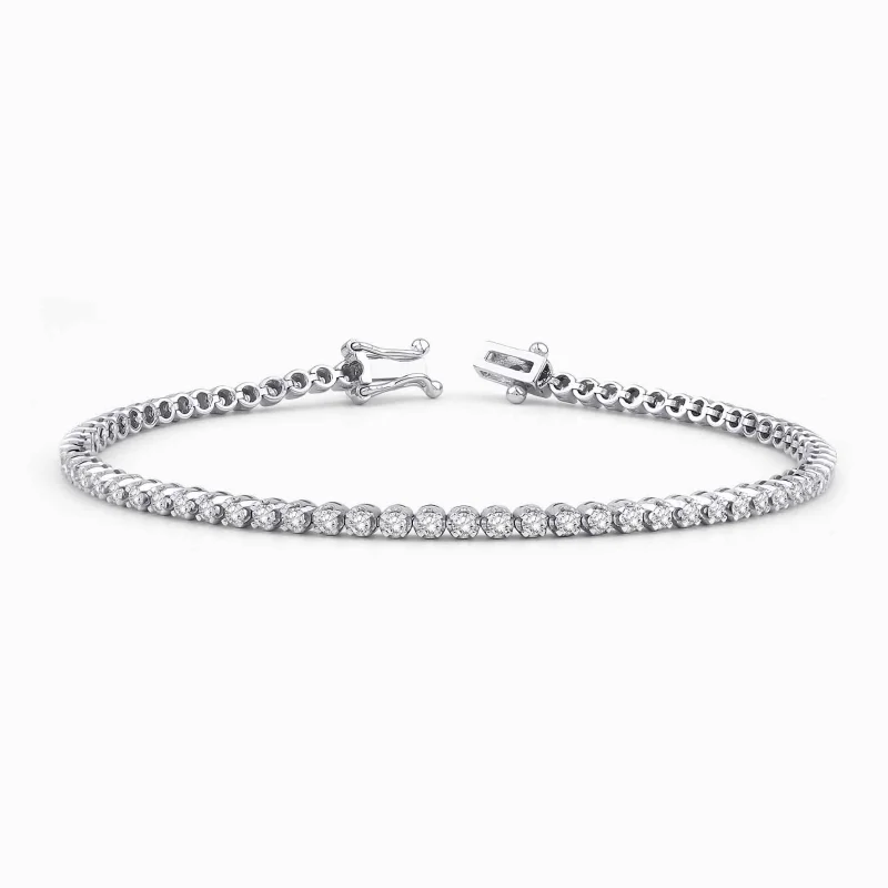 1.50 ct Pırlanta Su Yolu Bileklik