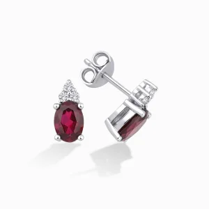 1.92 ct Yakut Küpe