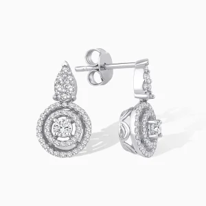 0.66 ct Pırlanta Küpe