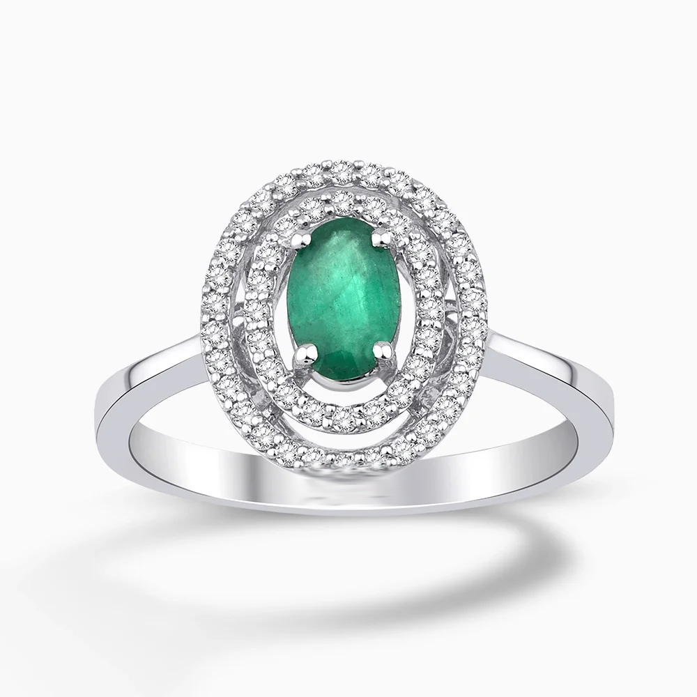 0.63 ct Zümrüt Yüzük