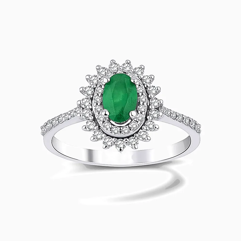 0.81 ct Zümrüt Yüzük