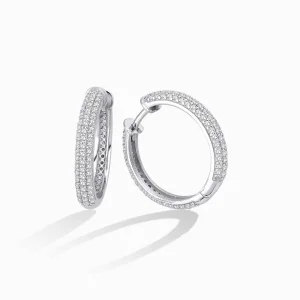 1.07 ct Pırlanta Halka Küpe