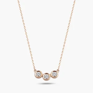 0.15 ct Pırlanta Tria Kolye