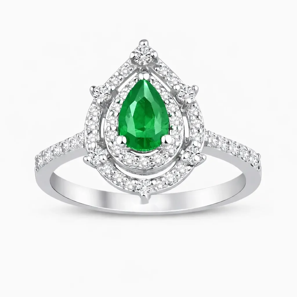 0.78 ct Zümrüt Yüzük