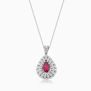 1.38 ct Yakut Kolye