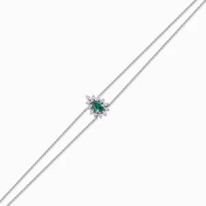 0.25 ct Zümrüt Bileklik