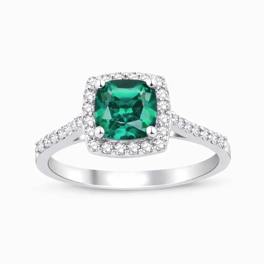 1.00 ct Zümrüt Yüzük