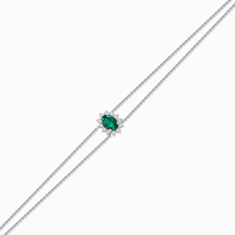 0.50 ct Zümrüt Bileklik