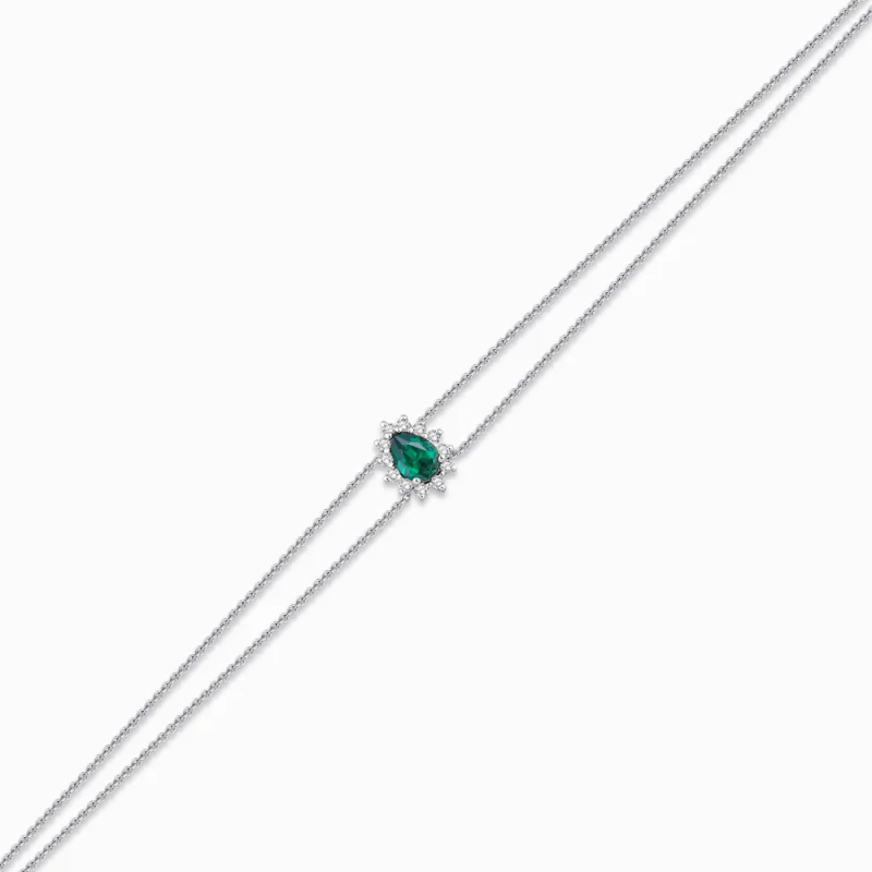 0.62 ct Zümrüt Bileklik