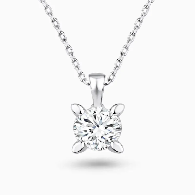 0.75 ct Pırlanta Tektaş Kolye