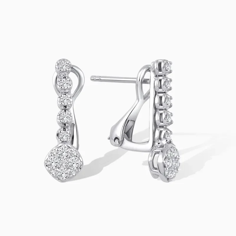 0.45 ct Pırlanta Küpe