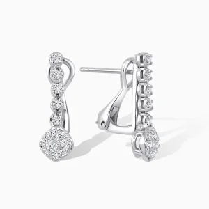 0.45 ct Pırlanta Küpe
