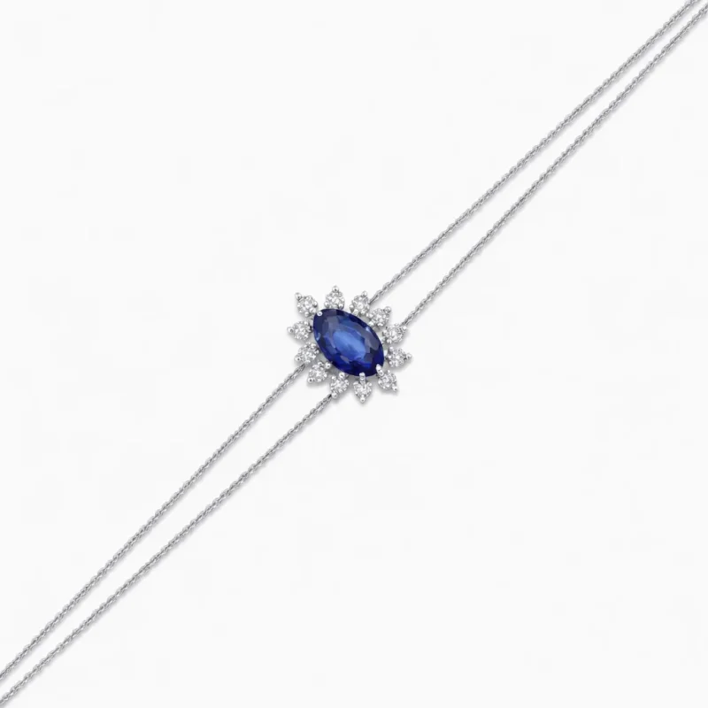0.27 ct Safir Bileklik