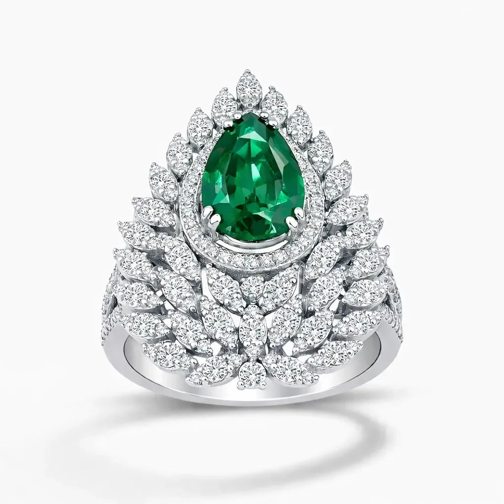 3.20 ct Emerald Ring
