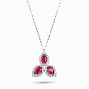 1.66 ct Yakut Kolye