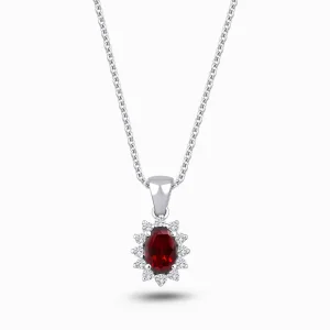 0.67 ct Yakut Kolye