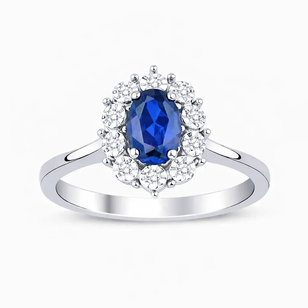 0.65 ct Safir Yüzük