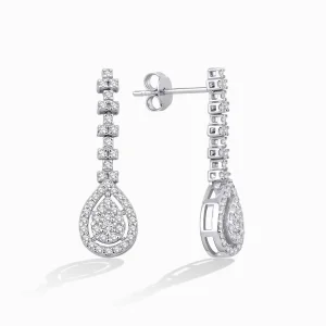 0.77 ct Pırlanta Küpe