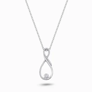 0.02 ct Pırlanta Kolye