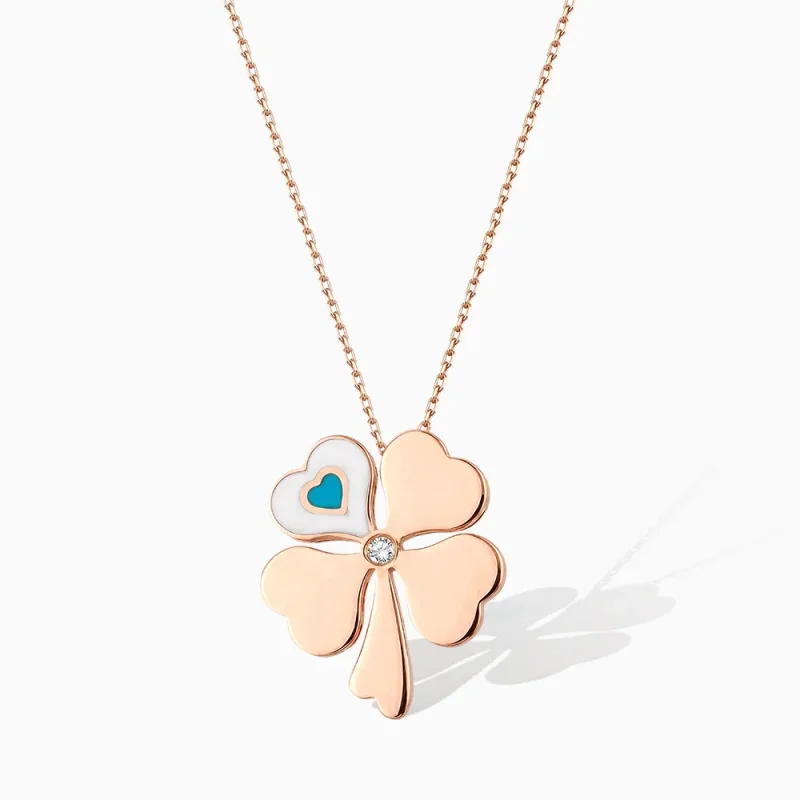 0.02 ct Pırlanta Kolye