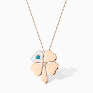 0.02 ct Pırlanta Kolye