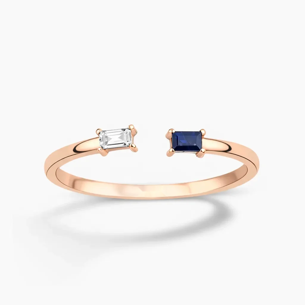 0.13 ct Safir Yüzük