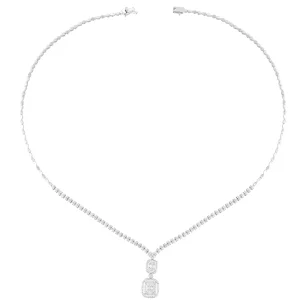 1.74 ct Pırlanta Baget Kolye