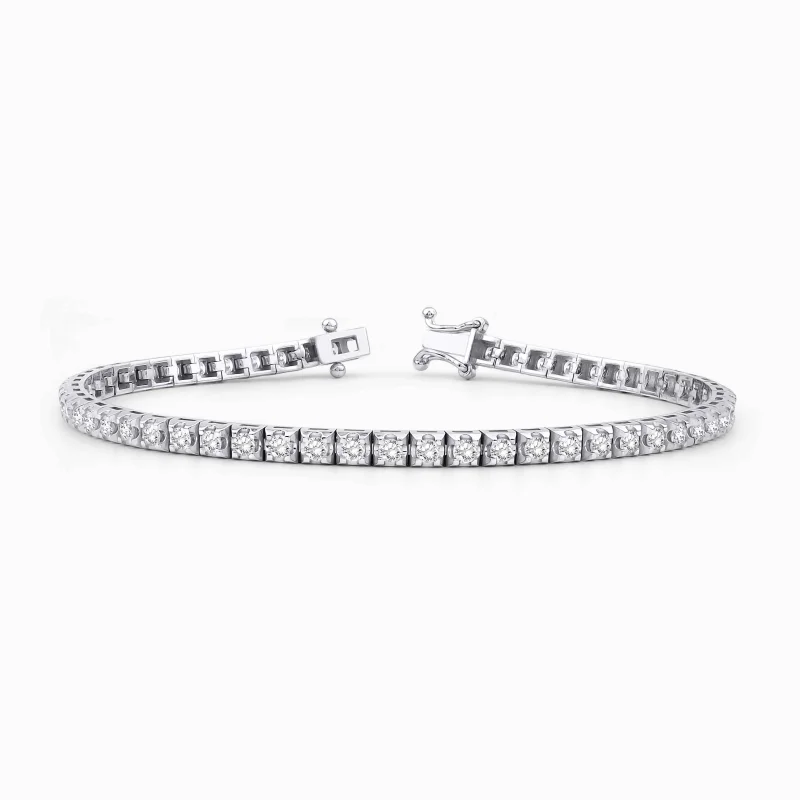 2.05 ct Pırlanta Su Yolu Bileklik