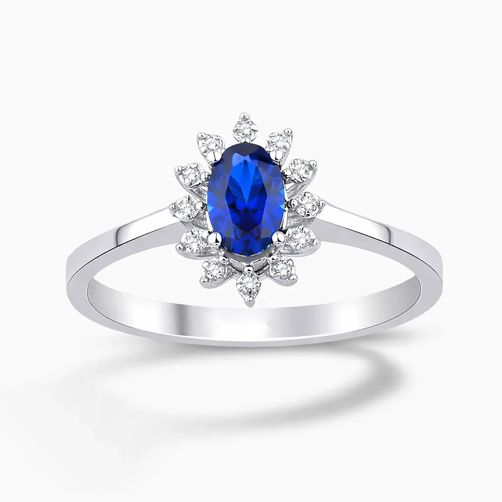 0.49 ct Safir Yüzük