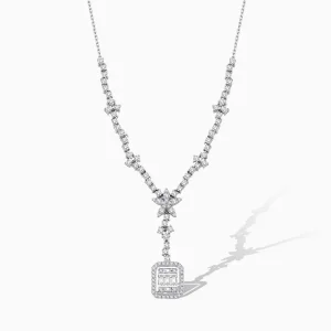 1.17 ct Pırlanta Baget Kolye