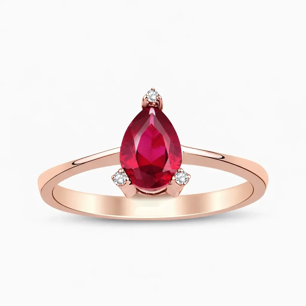 0.84 ct Yakut Yüzük