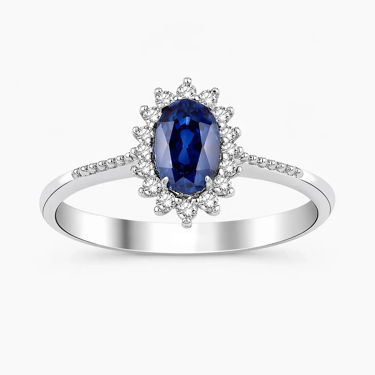 0.80 ct Safir Yüzük